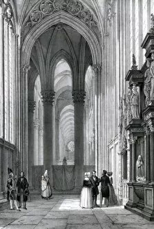 Images Dated 5th January 2011: Rouen Cathedral Interior