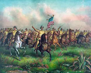 Rough-Riders, Col. Theodore Roosevelt, U. S. V. Commander