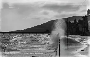 Seascape Prints: A Rough Sea in Ramsey