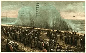A Rough Sea, Scarborough, Yorkshire
