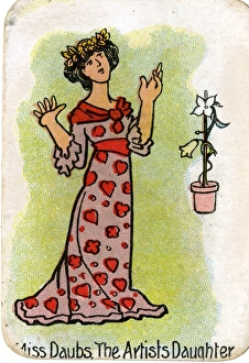 Lily Gallery: The Round Game of Happy Families, Miss Daubs