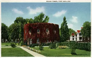 Minneapolis Prints: Round Tower, Fort Snelling, Minneapolis, Minnesota, USA