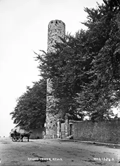 Kells Prints: Round Tower, Kells