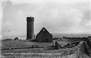 Peel Prints: Round Tower and St. Patrick's Church