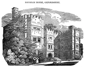 Steeple Prints: Rousham House