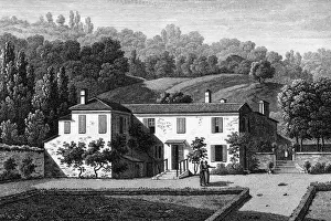 Hermitage Prints: Rousseau home Ermitage