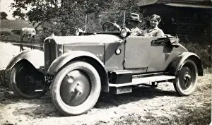 Seater Prints: Rover Eight Two-seater Vintage Car, England