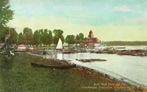 Row Boat Dock and Pier - Chautauqua Institution, NY, USA
