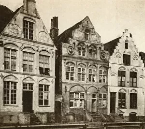 Images Dated 20th June 2017: Row of Guild Houses, Ypres, Belgium
