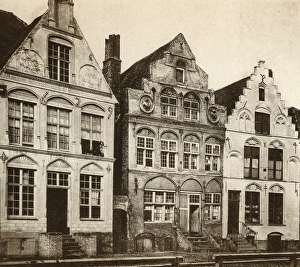 Images Dated 20th June 2017: Row of Guild Houses, Ypres, Belgium
