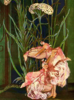 Casino Gallery: The Rowe Sisters as Les Ibis in Paris En Fleurs at the Cas