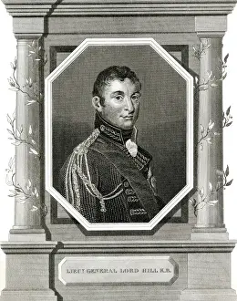 Portait Prints: Rowland 1st Viscount Hill - Millitary Commander