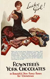 Images Dated 10th September 2016: Rowntrees York Chocolates advertisement