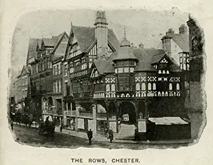 Chester Prints: The Rows, Chester, Cheshire