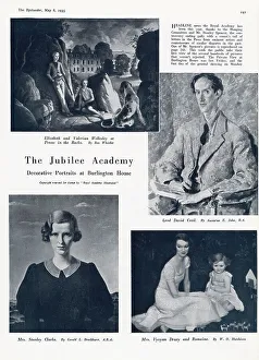 Whistler Prints: Royal Academy in Jubilee year - decorative portraits