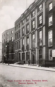 Nov15 Prints: The Royal Academy of Music, Tenterden Street, London
