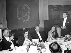 The Royal Aeronautical Society held a dinner at No. 4 Ham?