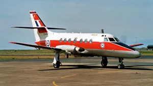 Royal Air Force - Scottish Aviation Jetstream T. 1 XX491 / K (msn 275 P/N 68), of No. 45 (R) Squadron, at the RAF St Mawgan - International Air Day on 5 August 1998. Date: 1998