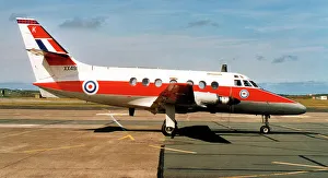 Royal Air Force - Scottish Aviation Jetstream T. 1 XX491 / K (msn 275 P/N 68), of No. 45 (R) Squadron, at the RAF St Mawgan - International Air Day on 5 August 1998. Date: 1998