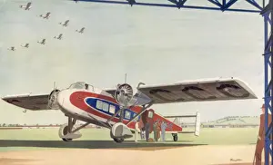 Royal Air Travel by Thompson