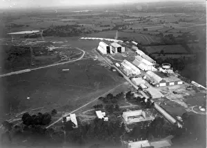 Beta Prints: The Royal Aircraft Factory Farnborough from Beta at 600ft