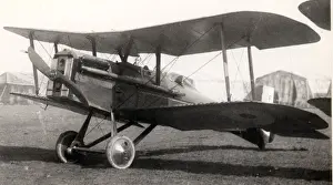Royal Aircraft Factory SE 5a at a Midlands airfield