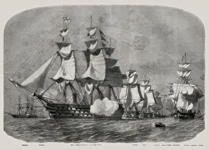 Images Dated 3rd September 2019: Royal Albert, 131 Flag of Vice-Admiral Lyons
