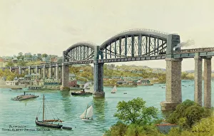 Royal Albert Bridge, Saltash, Plymouth, Devon