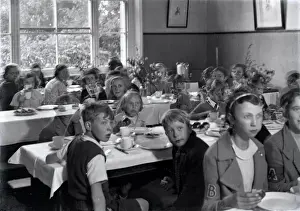 Royal Albert Orphanage, Bagshot, Surrey - dining room