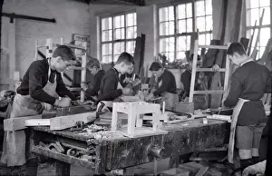 Royal Albert Orphanage, Bagshot, Surrey - woodworking