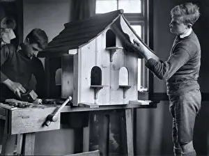 Royal Albert Orphanage, Bagshot, Surrey - woodworking