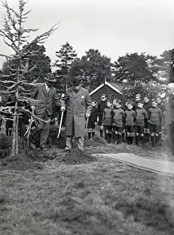 Royal Albert Orphanage, Bagshot, Surrey - tree planting