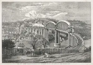 Royal Albert railway bridge, Saltash, Cornwall