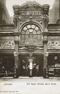 Boutiques Prints: The Royal Arcade, Bond Street, London