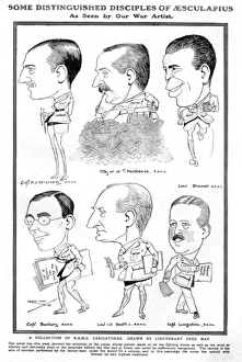 Royal Army Medical Corps caricatures by Fred May Royal Army Medical Corps caricatures by Fred May