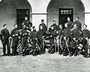 Royal Artillery group, India