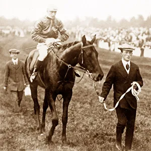 Racecourse Prints: Royal Ascot Gold Cup Winner Bomba in 1909