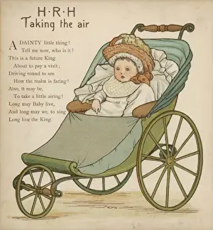 Royal Baby in Pram 1886
