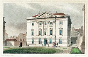 The Royal Bank, St. Andrew's Square, Edinburgh, Scotland. Date: 1829