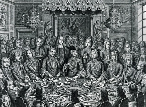 Institucional Collection: Royal banquet to celebrate the birth of Dauphin