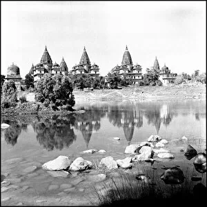 Tombs Collection: Royal Chattris, Orchha, India