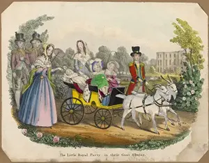 Royal Children in Chaise