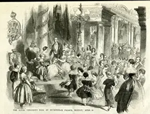 Thrones Prints: Royal Childrens Ball, Buckingham Palace, London