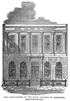 Laboratories Prints: Royal College of Chemistry, Hanover Square