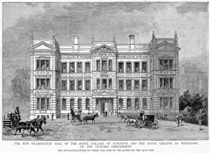 Examination Prints: Royal College of Surgeons and Physicians Hall, London, 1886