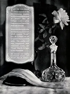Toilette Prints: Royal Cologne Advertisement
