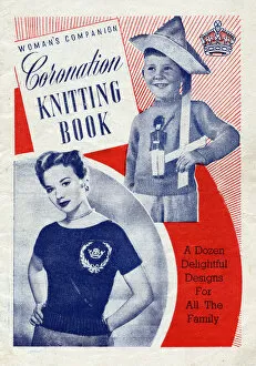 Coronations Gallery: Royal Coronation 1953 knitting book