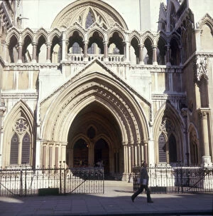 The Royal Courts of Justice, The Strand, London
