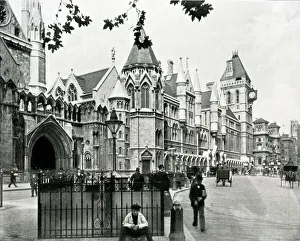 The Royal Courts of Justice, The Strand, London