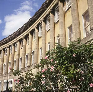 Images Dated 10th June 2019: Royal Crescent, Bath, Somerset